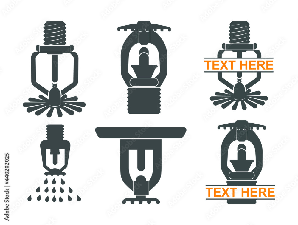 Fire Sprinkler, Sprinkler, Fire Sprinkler Logo, Fire Sprinkler Split