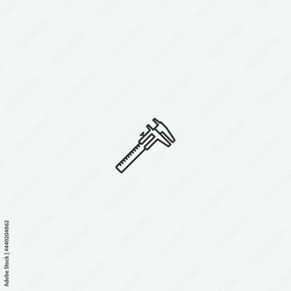 Nippers vector icon illustration sign Nippers vector icon illustration sign