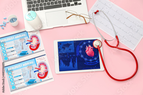 Tablet computer with stetho...