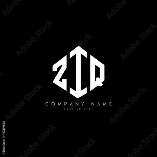 Free Download ZIQ letter logo design with polygon shape. ZIQ polygon logo monogram. ZIQ cube logo design. ZIQ hexagon vector logo template white and black colors. ZIQ monogram, ZIQ business and real estate logo.  - GFXLoad