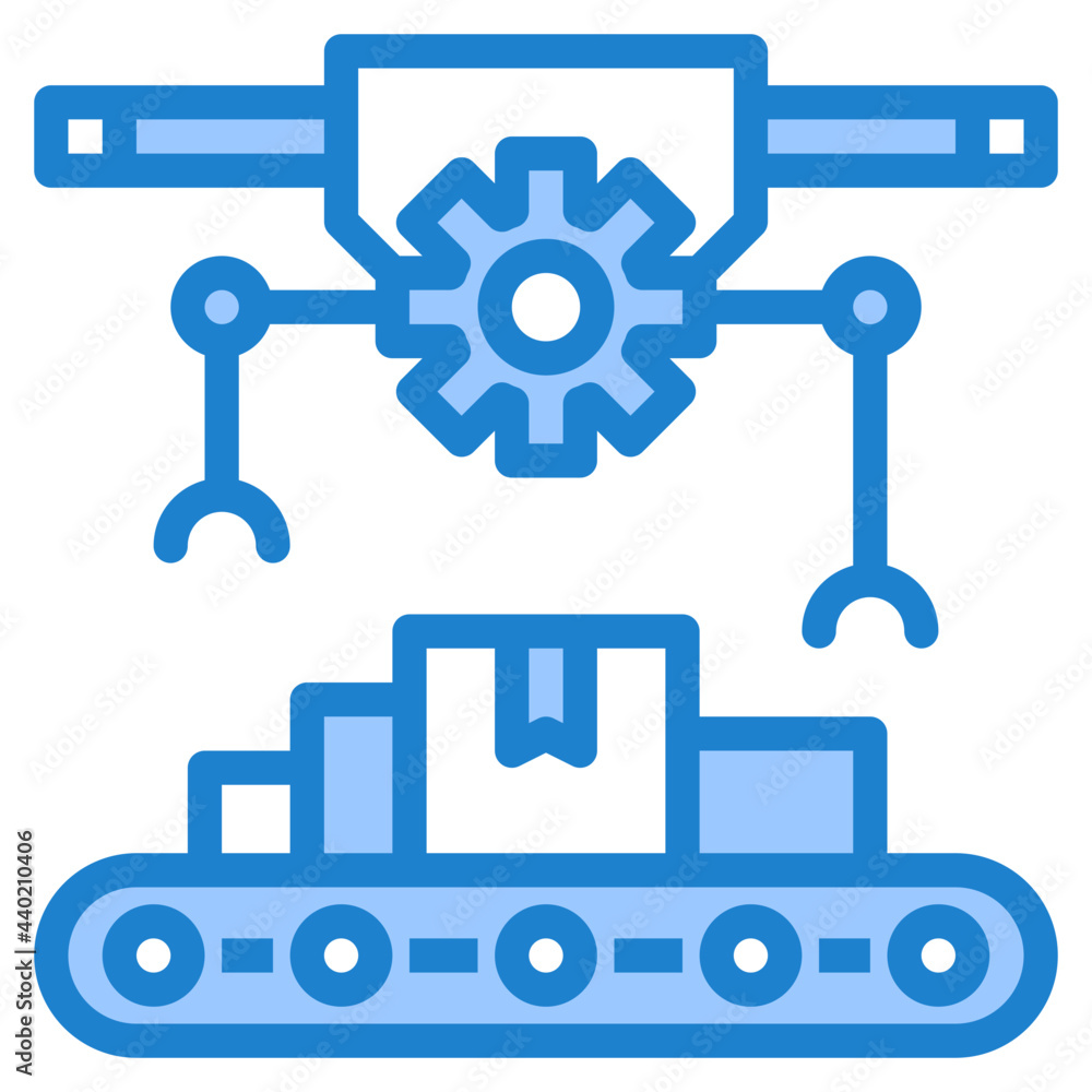 Engine blue style icon Engine blue style icon