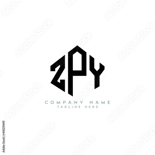 Free Download ZPY letter logo design with polygon shape. ZPY polygon logo monogram. ZPY cube logo design. ZPY hexagon vector logo template white and black colors. ZPY monogram, ZPY business and real estate logo.  - GFXLoad