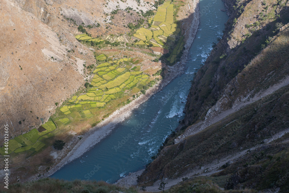 Karnali River in Nepal. The only wild and scenic and free flowing River.