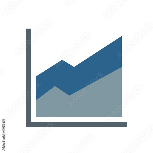 Business Graph flat icon