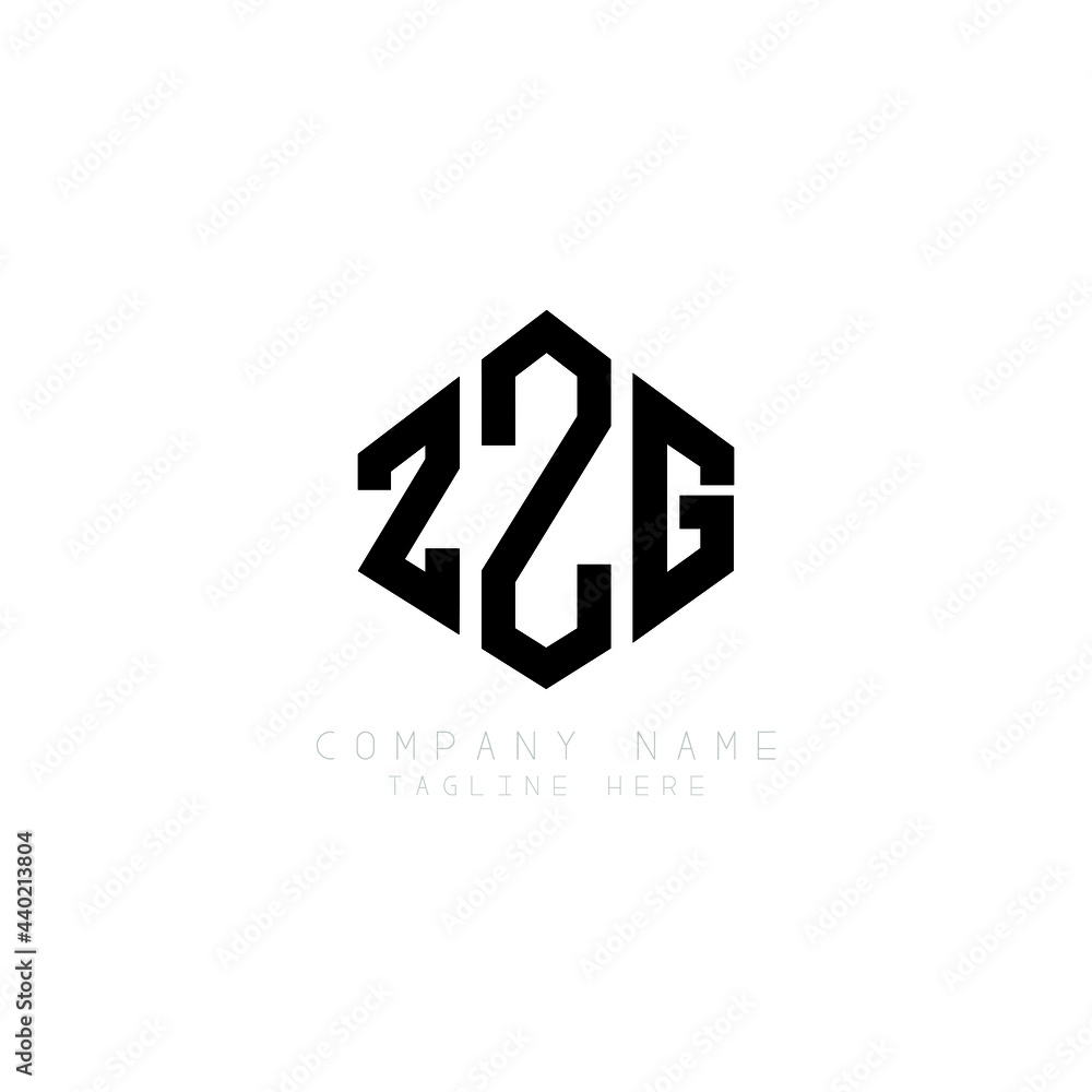 ZZG letter logo design with polygon shape. ZZG polygon logo monogram. ZZG cube logo design. ZZG hexagon vector logo template white and black colors. ZZG monogram, ZZG business and real estate logo. 