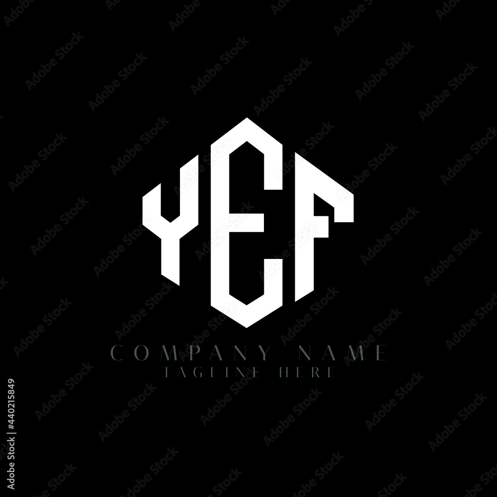 YEF letter logo design with polygon shape. YEF polygon logo monogram. YEF cube logo design. YEF hexagon vector logo template white and black colors. YEF monogram, YEF business and real estate logo. YEF letter logo design with polygon shape. YEF polygon logo monogram. YEF cube logo design. YEF hexagon vector logo template white and black colors. YEF monogram, YEF business and real estate logo.