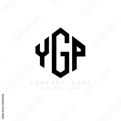 Free Download YGP letter logo design with polygon shape. YGP polygon logo monogram. YGP cube logo design. YGP hexagon vector logo template white and black colors. YGP monogram, YGP business and real estate logo.  - GFXLoad