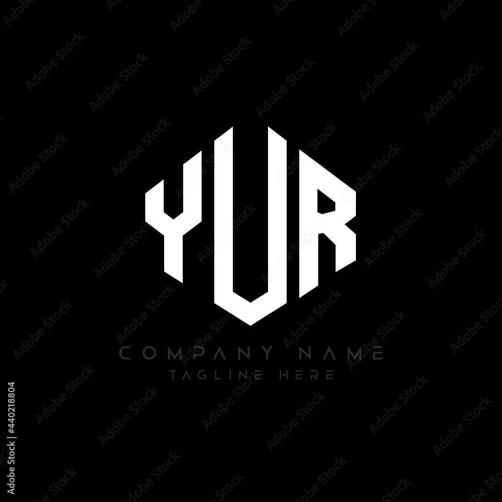 YUR letter logo design with polygon shape. YUR polygon logo monogram. YUR cube logo design. YUR hexagon vector logo template white and black colors. YUR monogram, YUR business and real estate logo. YUR letter logo design with polygon shape. YUR polygon logo monogram. YUR cube logo design. YUR hexagon vector logo template white and black colors. YUR monogram, YUR business and real estate logo.
