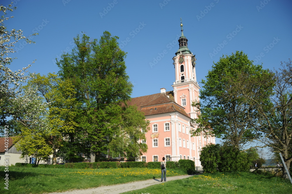 Barocke Wallfahrtskirche in Birnau am Bodensee