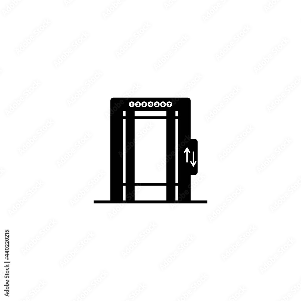 Lift icon. Lift icon.