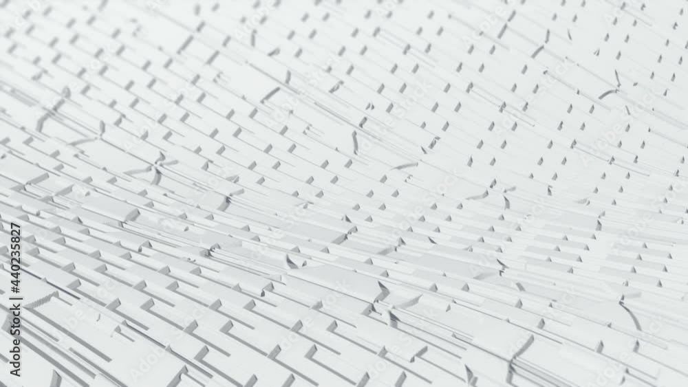 White Techno Loop Motion Background White Techno Loop Motion Background