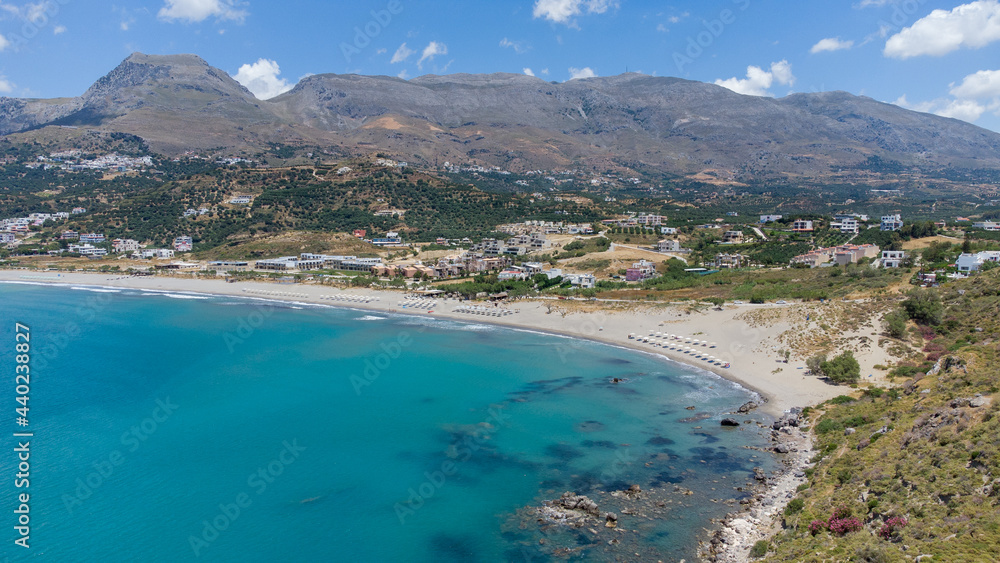 Plakias beach. Crete island, Greece.