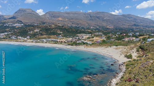 Plakias beach. Crete island, Greece.