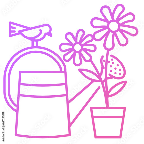 Watering can icon © chattapat