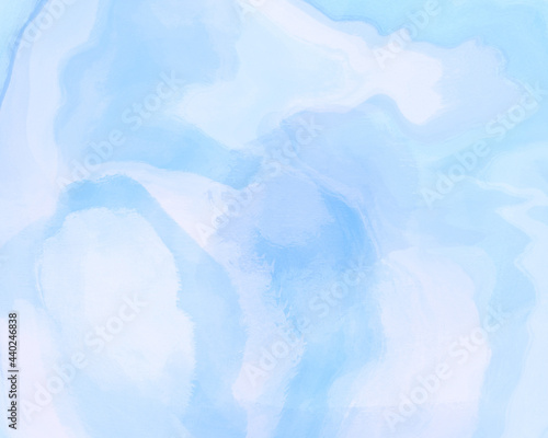 Watercolor abstraction on white background