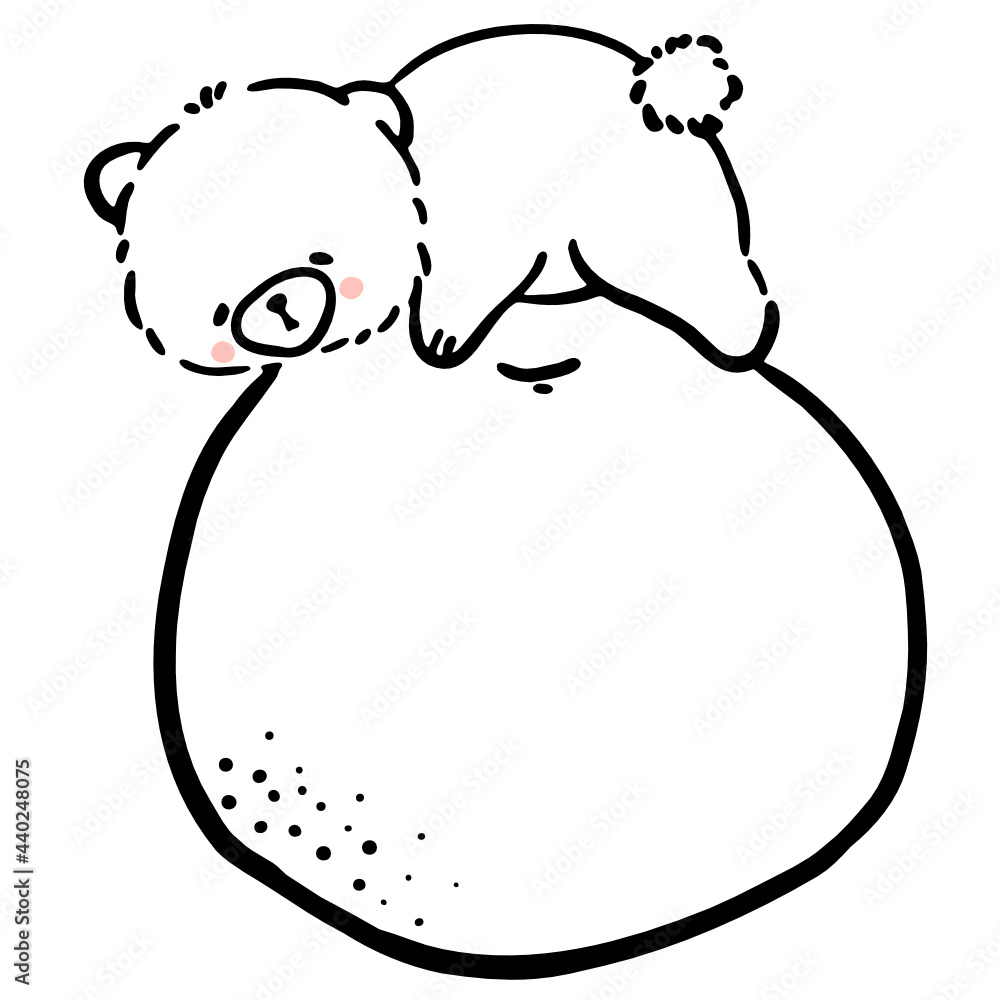 Bear and Fruit outline SVG illustration for web, wedsite, application, presentation, Graphics design, branding, etc. Bear and Fruit outline SVG illustration for web, wedsite, application, presentation, Graphics design, branding, etc.