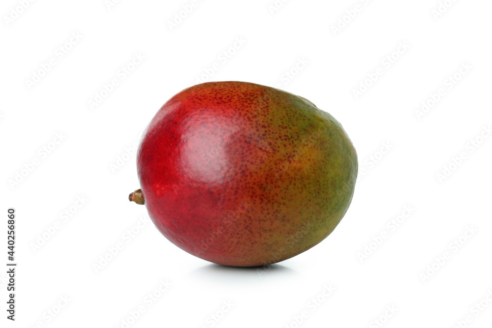 Ripe mango fruit isolated on white background Ripe mango fruit isolated on white background