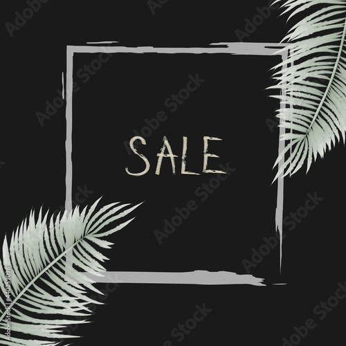 Sale banner. Summer Sale background for banner. Colorful and good for promotion, for shops.