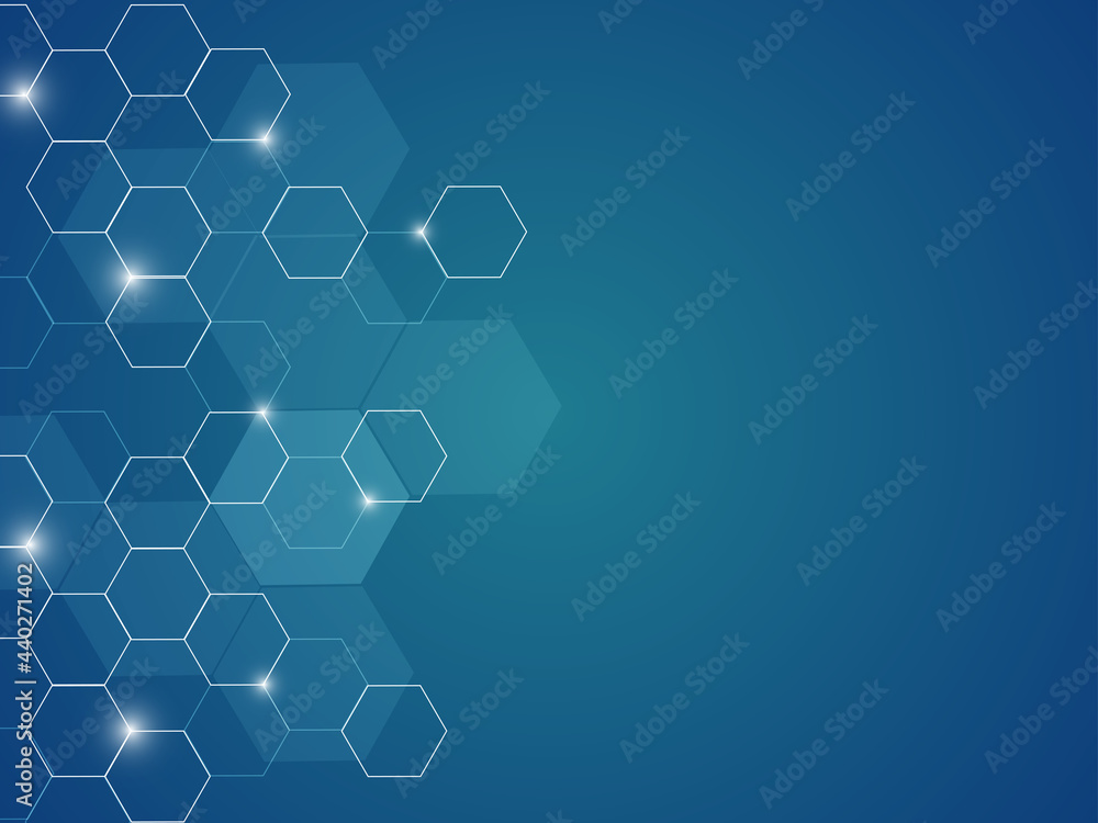 hexagons pattern. Geometric abstract background hexagons pattern. Geometric abstract background