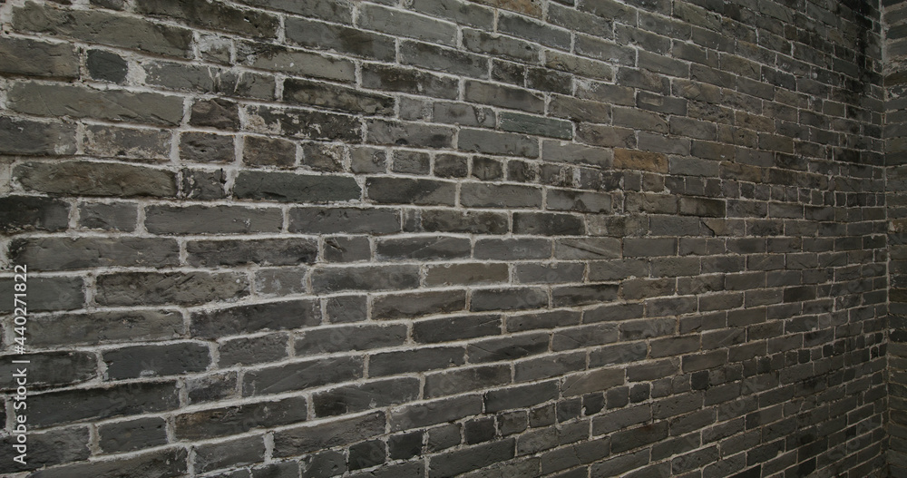 Grey brick wall texture background Grey brick wall texture background
