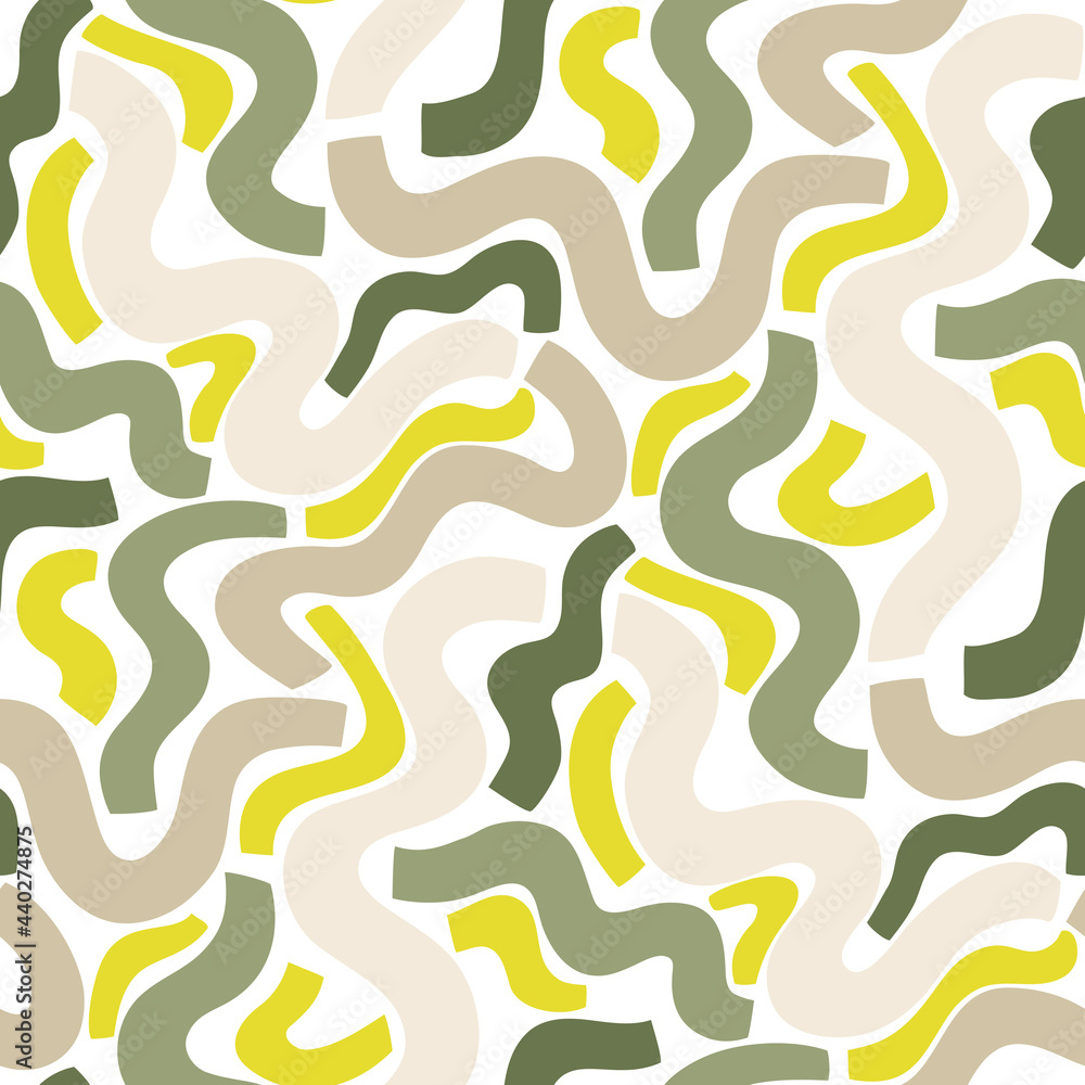 Seamless vector pattern with wavy lines Seamless vector pattern with wavy lines
