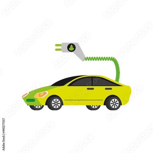 electric vehicle and cable