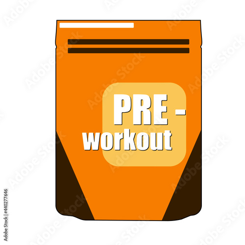 PRE WORKOUT BAG FITNESS MUSCLE GYM