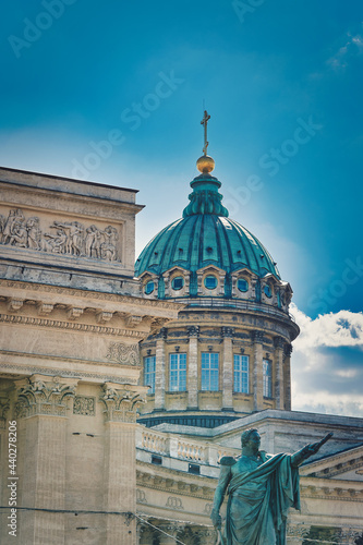 Kazan Cathedral or Kazanskiy Kafedralniy Sobor in Saint Petersburg