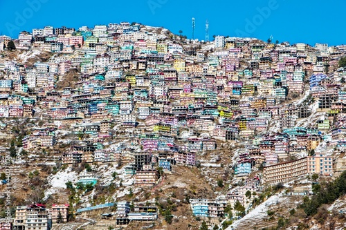 Fresh Snow in Shimla City  photo