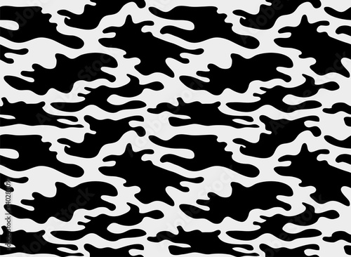 Seamless Classic Camouflage abstract pattern, Military Camouflage repeat pattern design for Army background, printing clothes, fabrics, sport t-shirts jersey, web banners, poster, cards and wallpaper