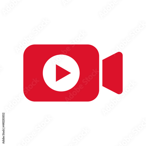 Free Download Live streaming icon, Play video recording button, Livestream online, Isolated vector design illustration - GFXLoad