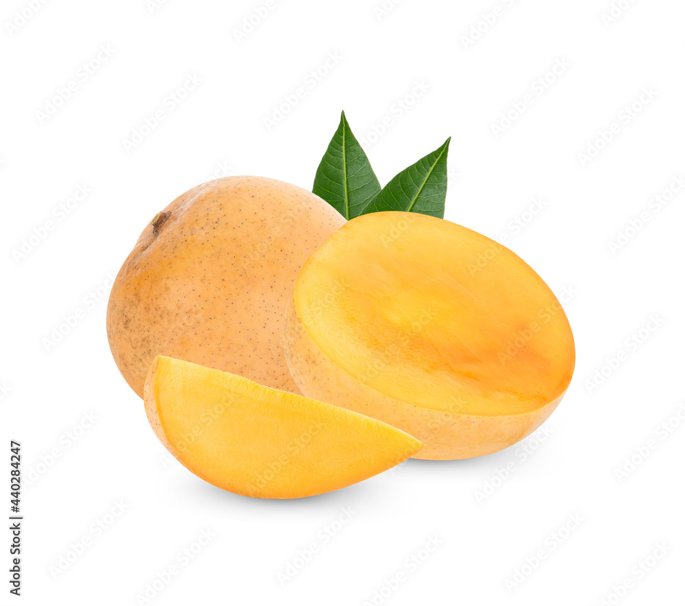 mango fruit isolated on white background