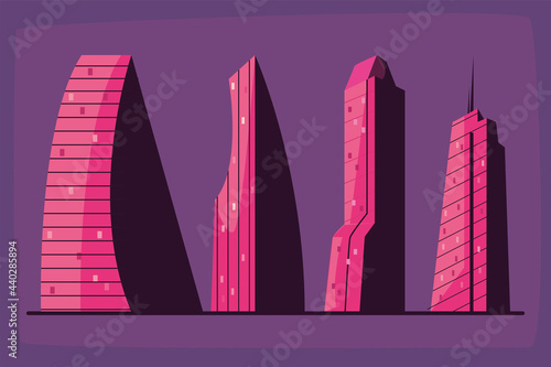 buildings symbol collection