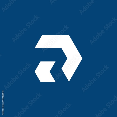 Free Download Hexagon cube letter R logo design inspiration - GFXLoad