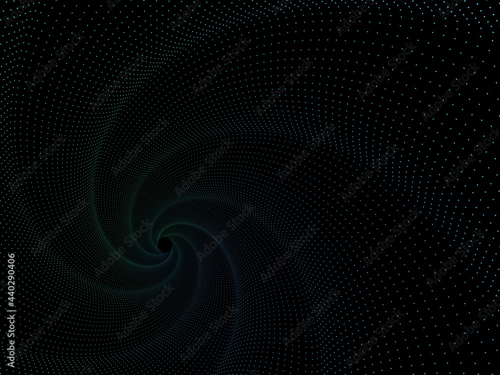 Fractal burst dark dotted background Fractal burst dark dotted background