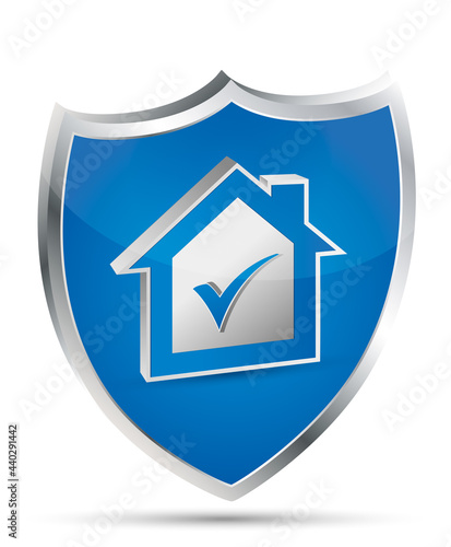 Safe house shield symbol