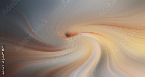 Slika na platnu Abstract twirl style digital background, waves light gradient circle shape wallp