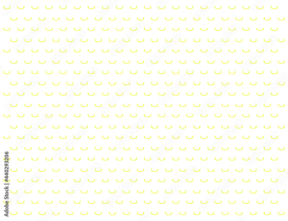 Abstract modern pattern with yellow geometric forms on white background, simple banner, design for decoration, wrapping paper, print, fabric or textile, lovely card, vector illustration Abstract modern pattern with yellow geometric forms on white background, simple banner, design for decoration, wrapping paper, print, fabric or textile, lovely card, vector illustration