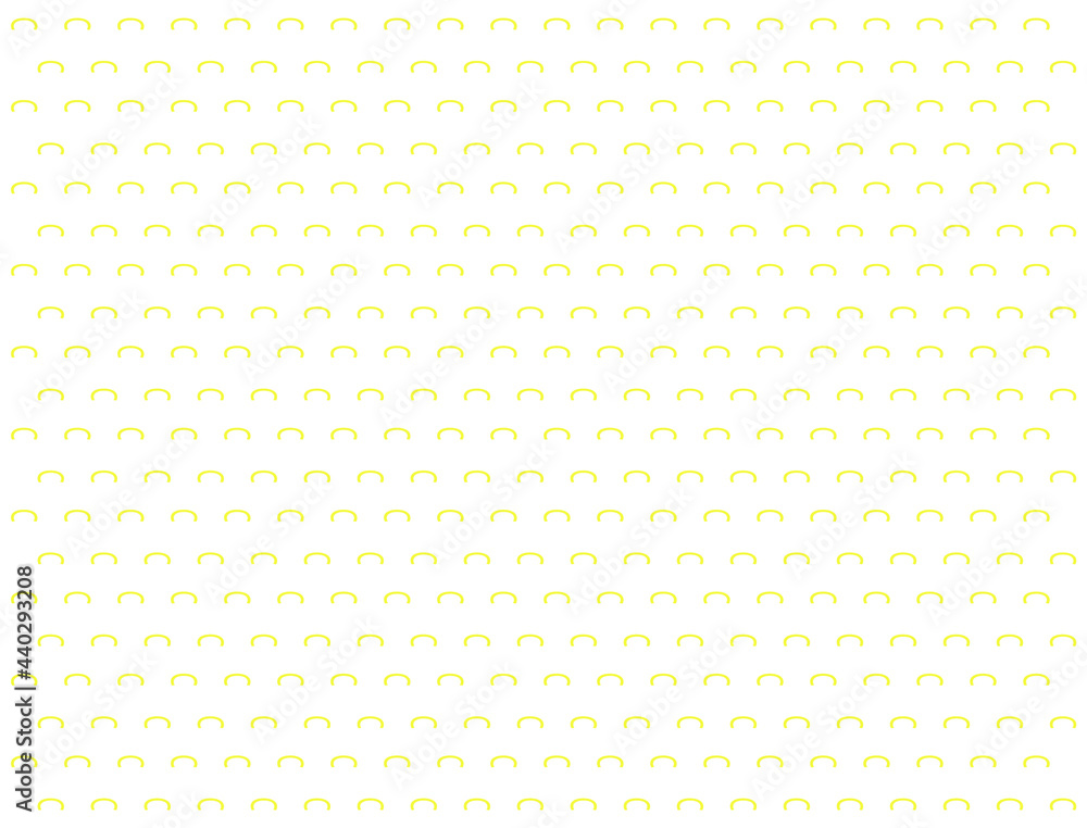 Abstract modern pattern with yellow geometric forms on white background, simple banner, design for decoration, wrapping paper, print, fabric or textile, lovely card, vector illustration Abstract modern pattern with yellow geometric forms on white background, simple banner, design for decoration, wrapping paper, print, fabric or textile, lovely card, vector illustration