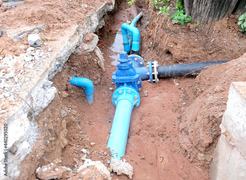 big water pump motor for Water supply system of the village.