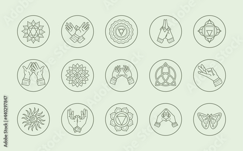 esoteric yoga set