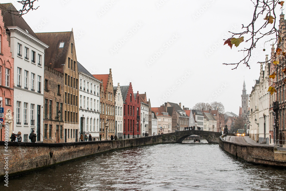 Canals in Bruges / Belgium