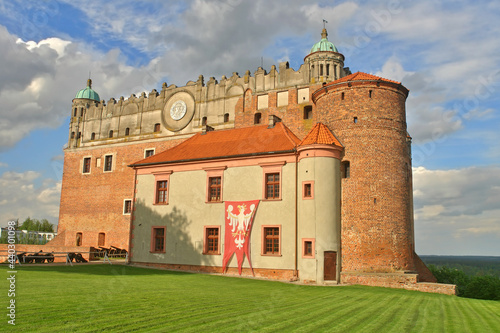 Gotycko-renesansowy Zamek w Golubiu-Dobrzyniu, Polska.