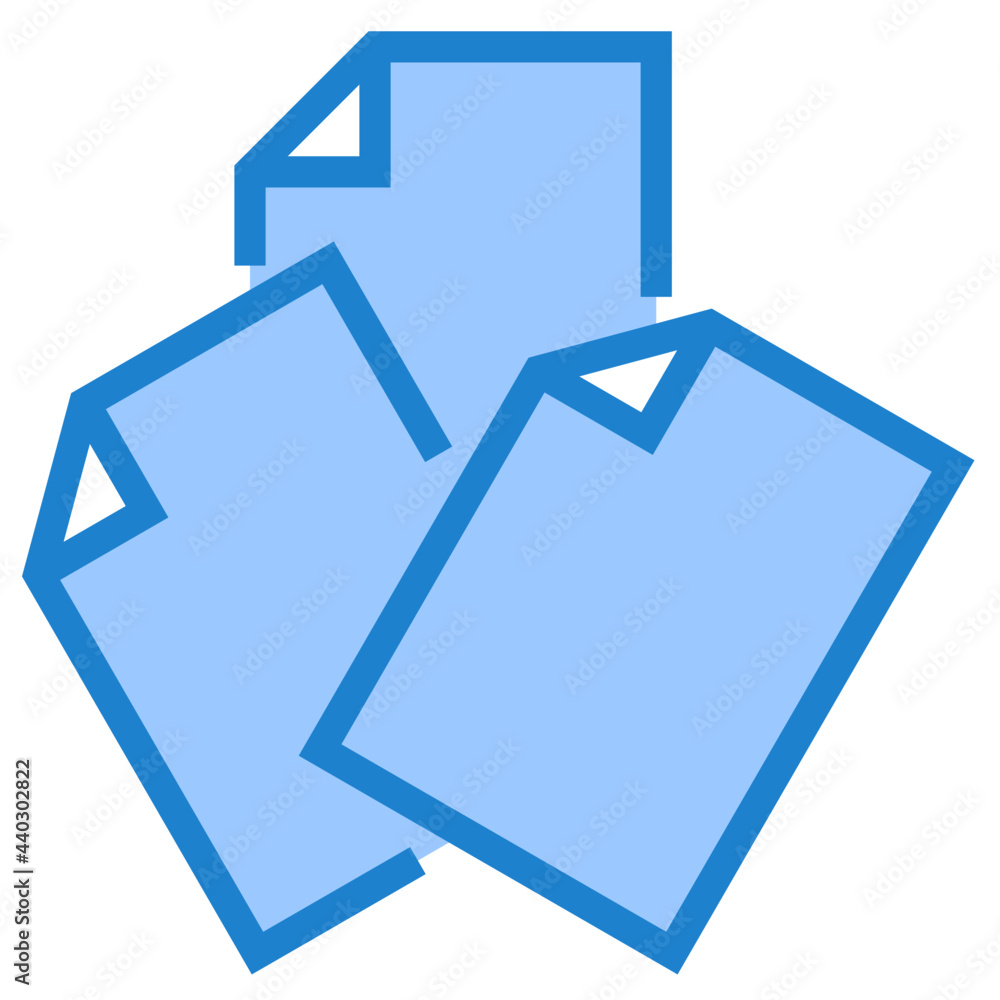 Files blue style icon Files blue style icon