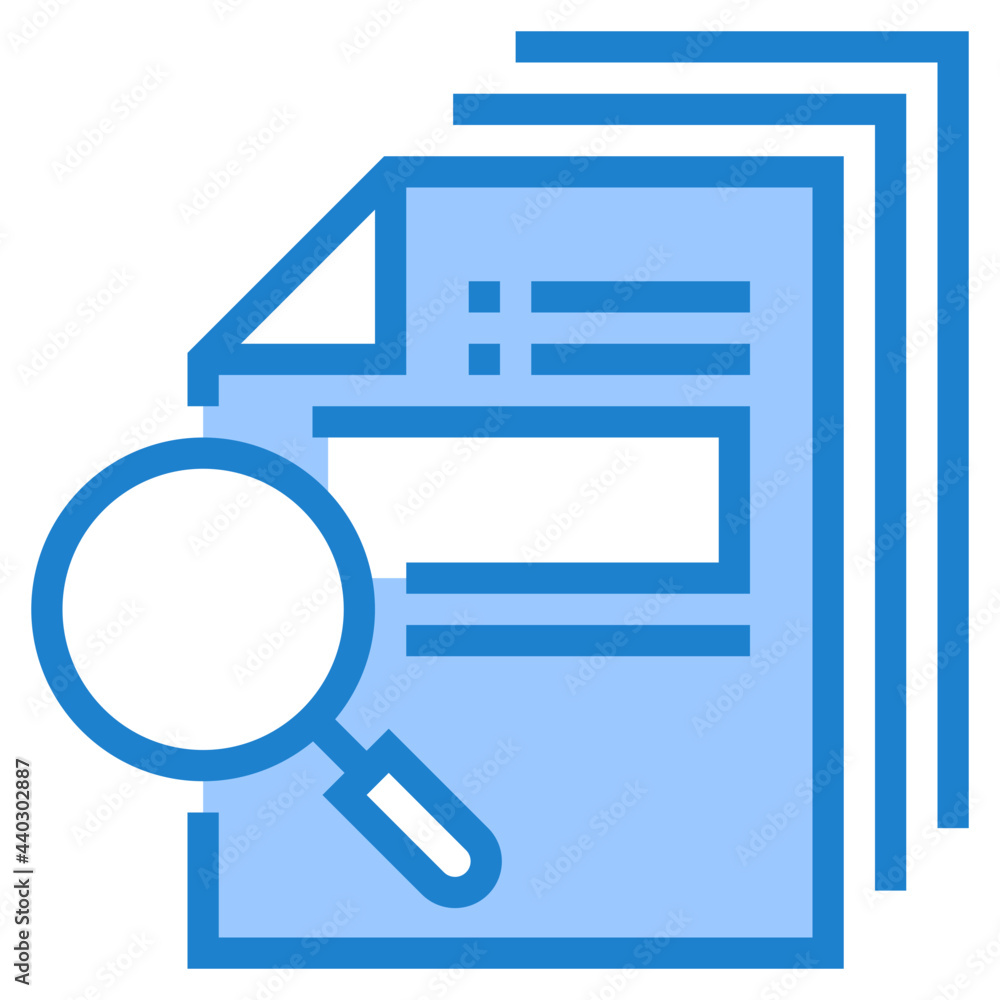 Search blue style icon Search blue style icon
