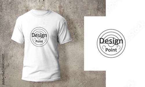 Design point typography  t-shirt resources