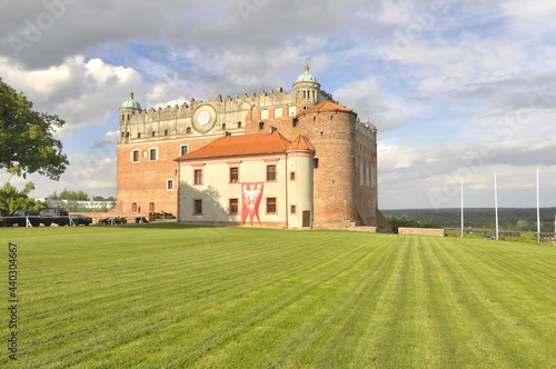Gotycko-renesansowy Zamek w Golubiu-Dobrzyniu, Polska.