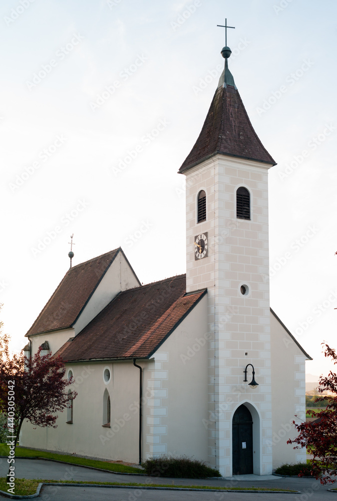 Filialkirche Eisenreichdornach Early Gothic Roman Catholic Church in Amstetten, in the Mostviertel Region of Lower Austria
