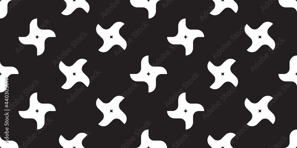Shuriken patterns on dark background, Abstract vector wallpaper, Seamless pattern background. Shuriken patterns on dark background, Abstract vector wallpaper, Seamless pattern background.