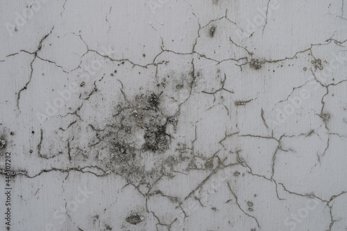 Cracks on old cement walls.